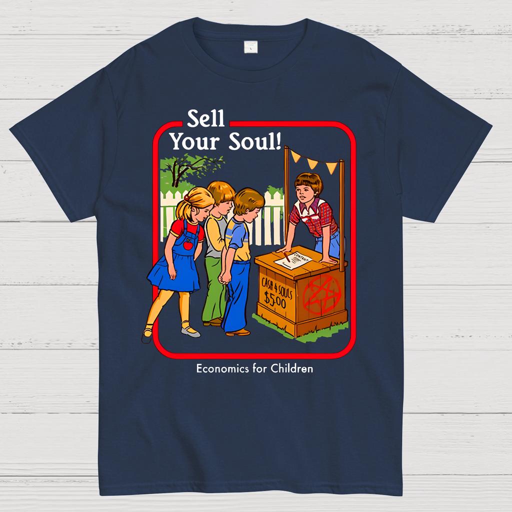 Sell your Soul Cotton Summer Casual Cool Loose T-Shirt