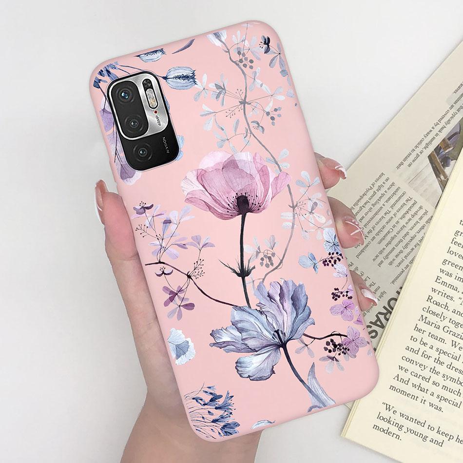 For Xiaomi Redmi Note 10 10T 11 SE 5G Case Pilot Cartoon Pattern Soft Silicone Back Cover For Xiaomi Poco M3 Pro 5G New Bumper