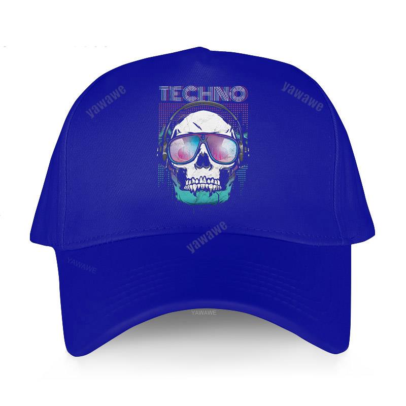 Модный бренд Бейсболки sunmmer Snapback Hat унисекс Awesome Techno Music Skull Head Взрослые новейшие кепки для гольфа Дышащие шапки