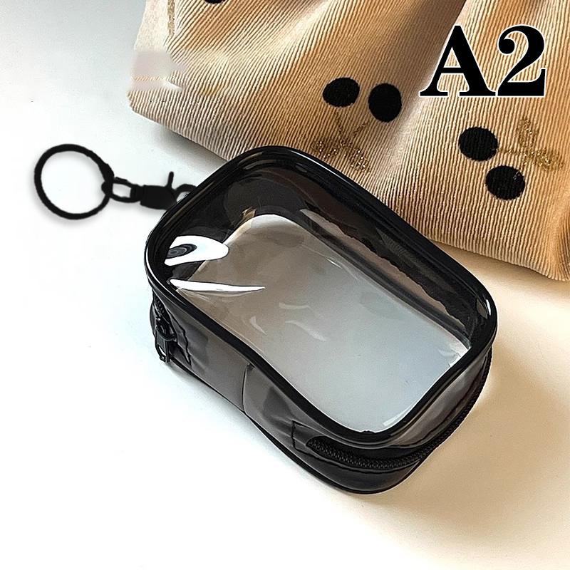 Органайзер для ювелирных изделий, прозрачная коробка для хранения, загадочная коробка, брелок для ключей, чехол для хранения, утолщенный кошелек, милая сумка для куклы, организация