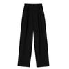 Men's Pants Casual Wide Leg Suit Pants Loose Straight Trousers Spring Summer Solid Color Oversized Bottoms Vintage Male Clothing