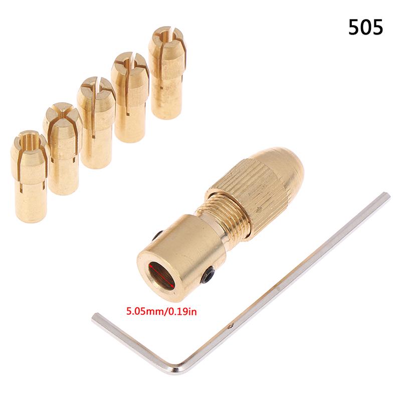 Electric Motor Shaft Mini Drill Chuck Fixture 0.3Mm-3.0Mm Small To Drill Bit