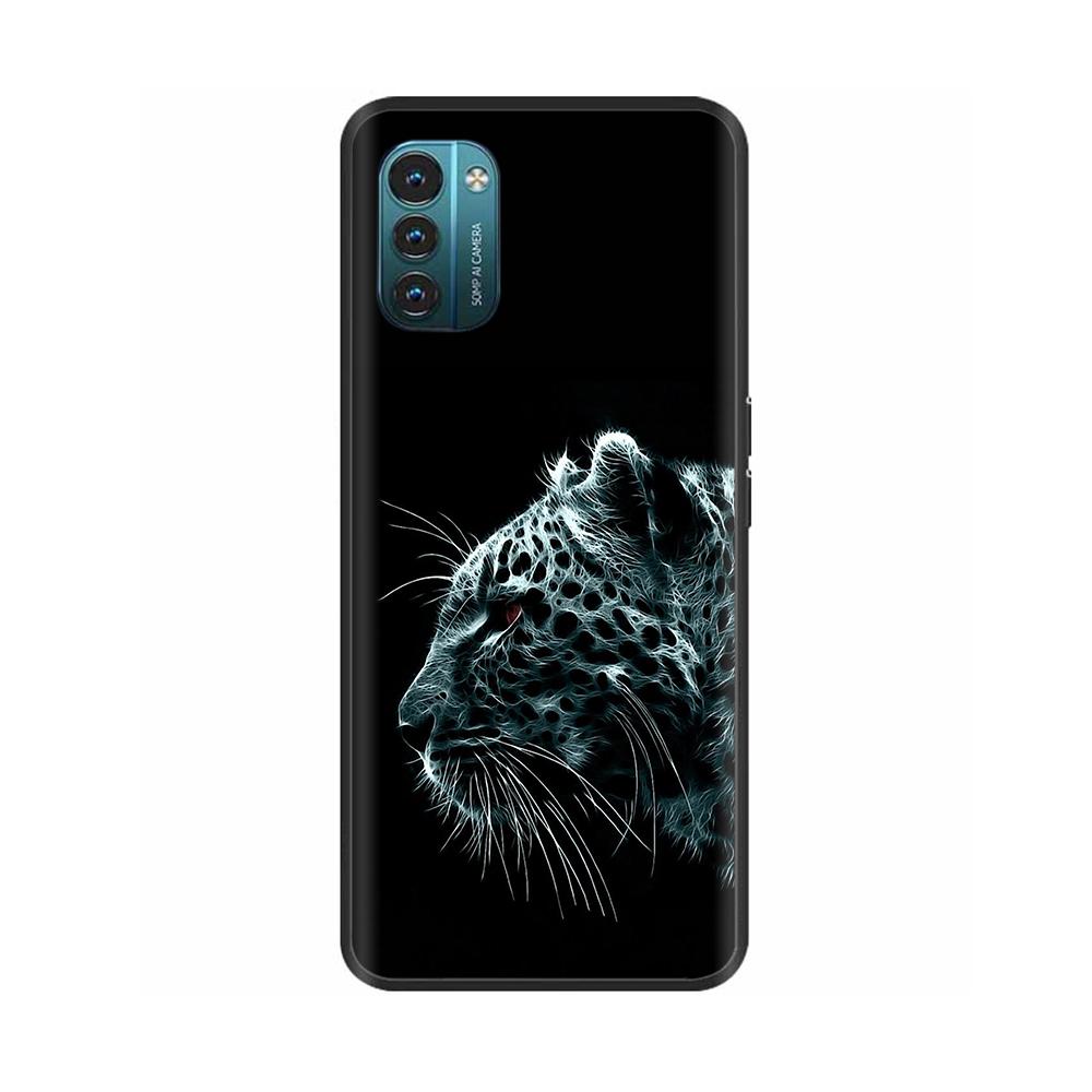 For Nokia G60 5G Case Painted Black TPU Silicone Soft Phone Cover for Nokia G60 Back Cases Bumper Shockproof Shell Cover Carcasa