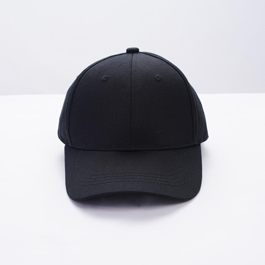 Hard Top Protective Baseball Cap Big Head Circumference Cap Breathable Sports Baseball Cap Women's Face Small Solid Color Hat