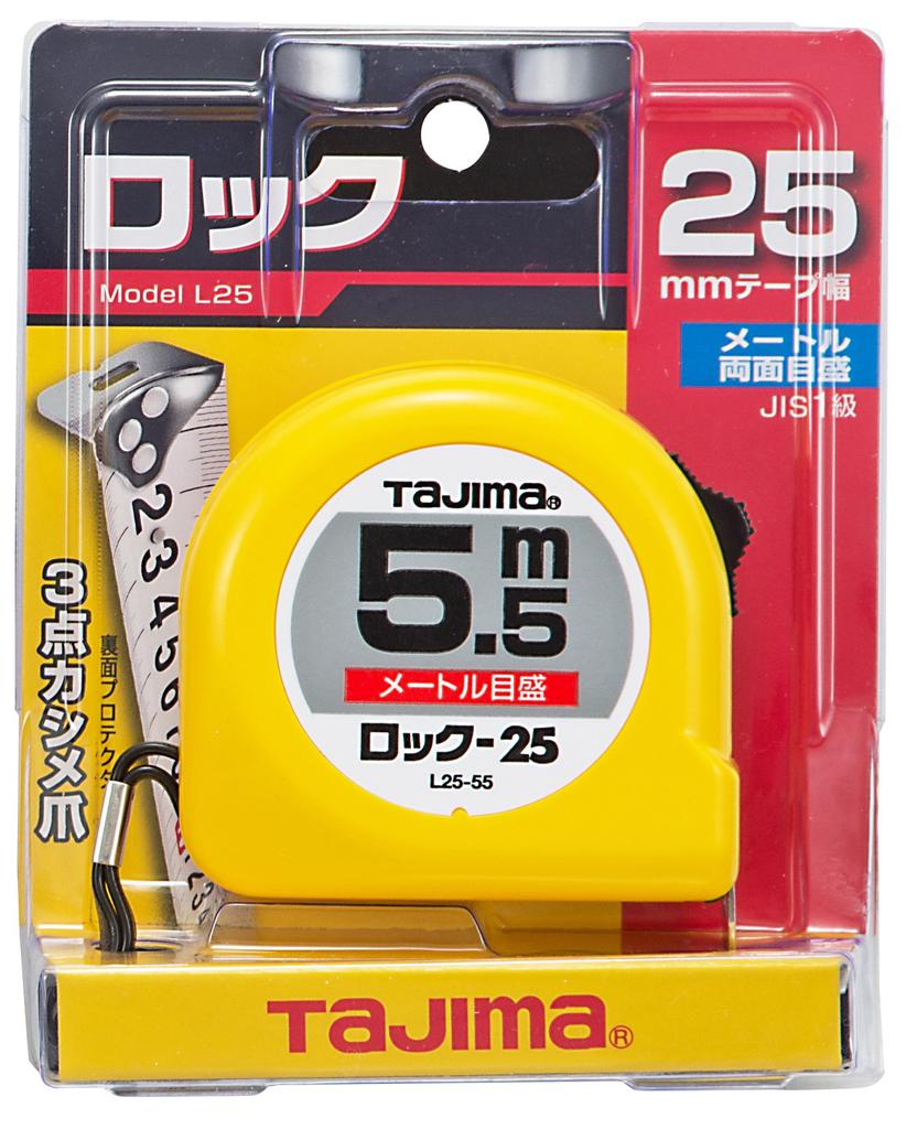 Tajima Convex x 25 мм Lock 25 5,5 м L25-55BL