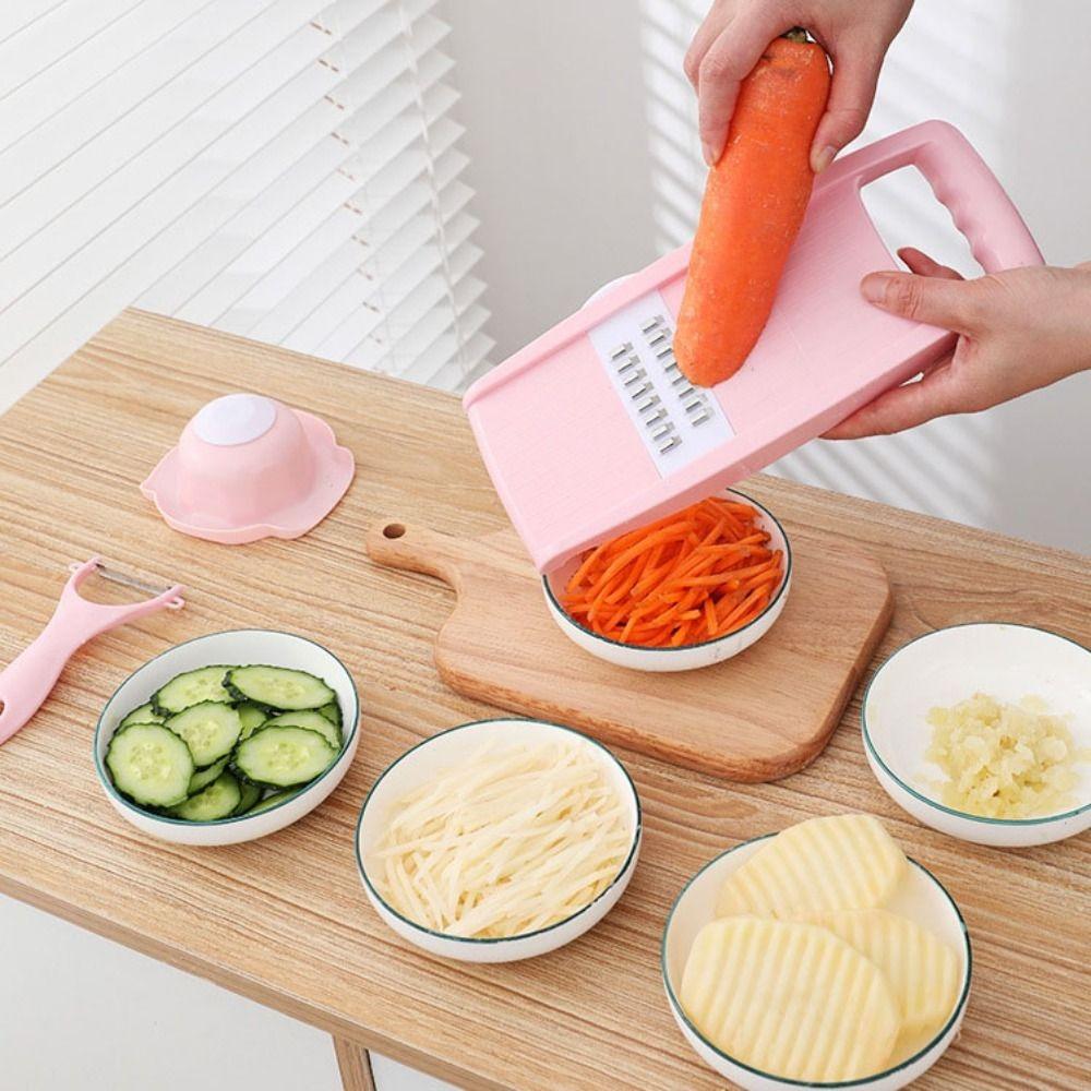 С защитой для рук овощерезка 5 в 1 терка для овощей бытовая измельчитель для еды ресторан