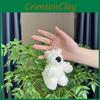 Charming Small Plush Dog Keychain With Ultra Soft Pp Cotton Filling And Design Stylish