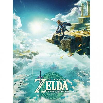 Легенда о Зельде: Принт Tears Of The Kingdom Hyrule Skies
