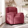 VidaXL Reclining Massage Chair Bordeaux Red Fabric, Massage Chair, Armchair, Sofa Armchair, Armchair of 4015713