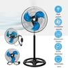 Fan Portable 18 Inch Pedestal Fan 3-Speed Pedestal Fan Adjustable Height Standing Floor Fan for Living Room, Bedroom, Kitchen