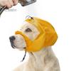Pet Bath Cap with Ear Protection Overhanging Shower Hat for Cats Dogs Kitten Puppy Adjustable Waterproof Small Pets Bath Protector