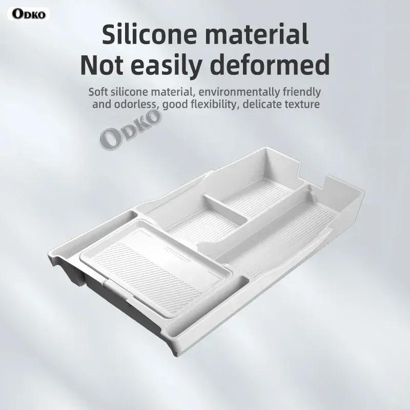 Silicone Storage Box 2025 FOR Haval Xiaolong Max Hi4 PHEV Center Console Modification Pad Accessories Organizer Decoration