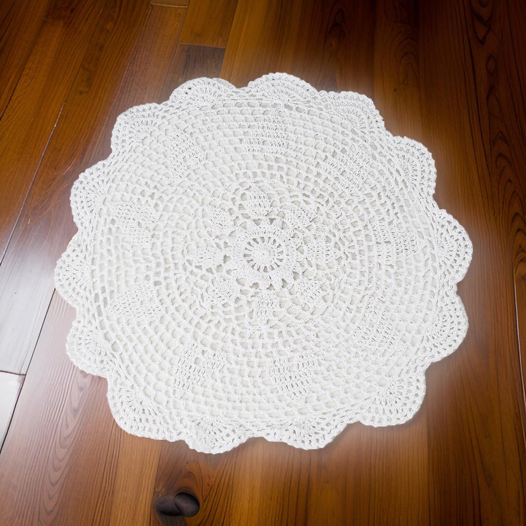 Home Doily Table Cloth Mat Cotton Countryside Vintage