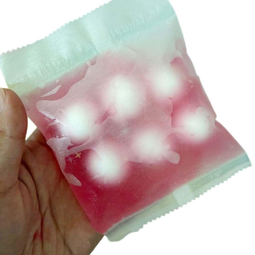 Round Ball Crispy Handmade Ball Wax Coating Fidget Squeeze Bag Kids Adults