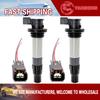 2PCS 129700-5520 21171-0751 J0552 Ignition Coil for Kawasaki Ninja Z 400 Z400 EX400 1297005520 2018 2019 2020 2021 2022 2023