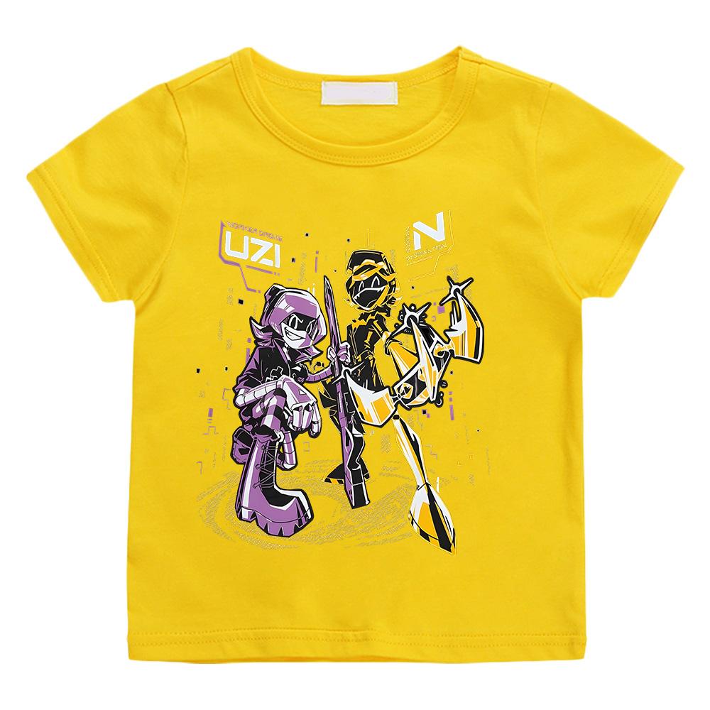 Murder Drones N and Uzi T-shirts Fashion Boys Girls Cotton Hot Anime Tees Teen Children Short Sleeve Clothes Cool Kids Tshirts