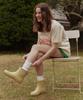 Bensimon Bsm Низкие резиновые сапоги - Медовое масло