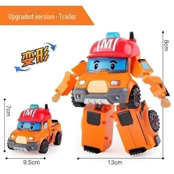 Выбор учителя: Игрушка-трансформер для детей «Полицейская машина Шерифа Перли в робота»