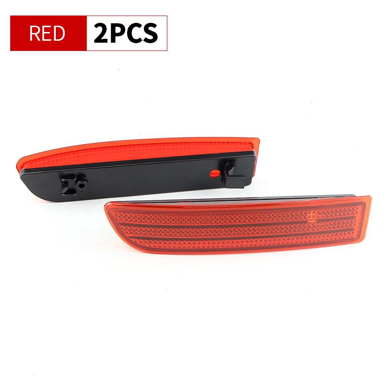 2PCS For Toyota Avensis Alphard Estima RAV4 Gaia PREVIA IPSUM Car Rear Bumper Reflector Tail Brake Light Cover Shells No Bulb