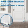 Door Draft Stoppers For Bottom Of Door Adjustable Self-Adhesive Sound-Proof Door Bottom Seal Strip Gap Blocker Foam Weather
