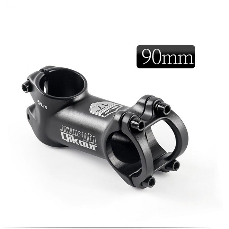Aluminum Bicycle Stem 31.8mm Clamp Diameter -17 Rise Angle 60mm 80mm 90mm 110mm Length Mountain Bike Handlebar