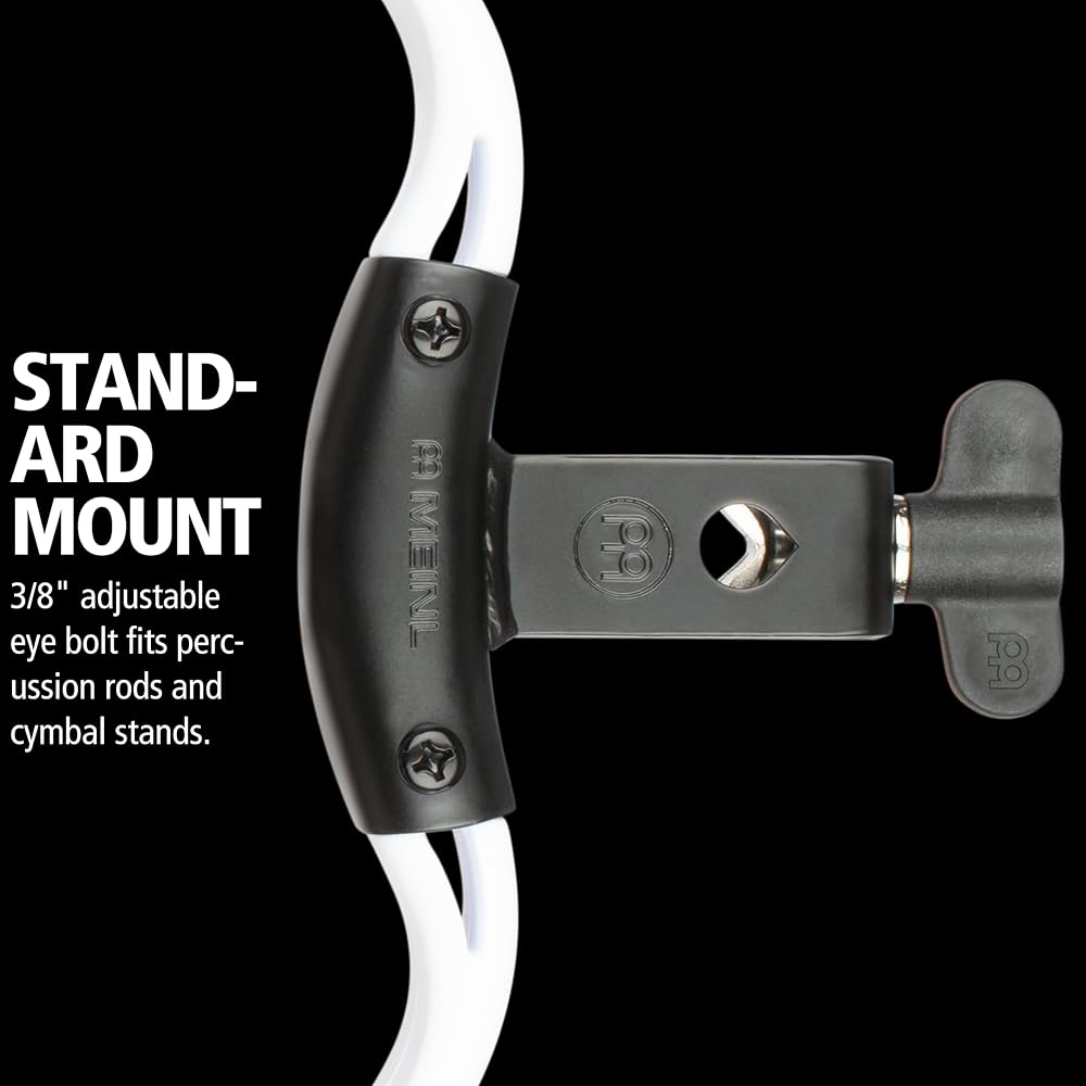 MEINL Percussion Headliner Series Mountable ABS Tambourine HTMT2WH [Official Japanese Product]