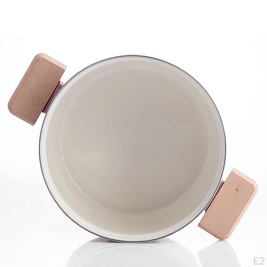 Эмалированная кастрюля и кастрюля с крышкой, кухонная посуда