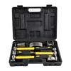 Sheet Metal Hammer Hammer and Dolly Dent Car Includes Case Set, Set, Metalworking, Repair, Maintenance, 7-Piece Set,