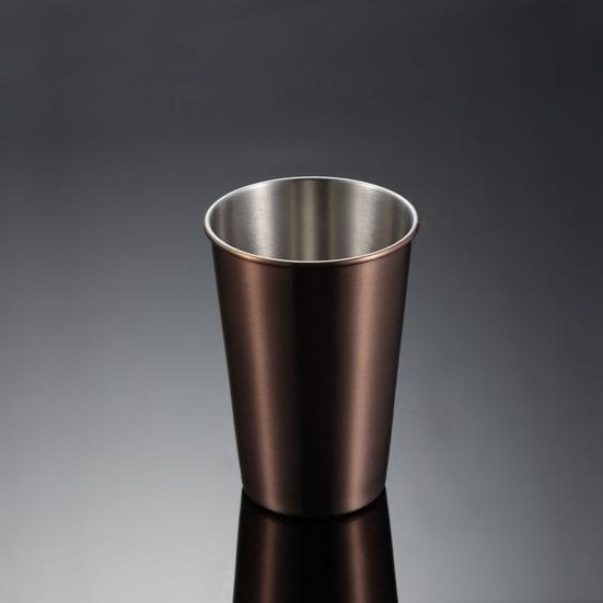 Stainless Steel 230/350/500ml Beer Cup Easy To Clean Comfortable Grip Drinking Home Accessory