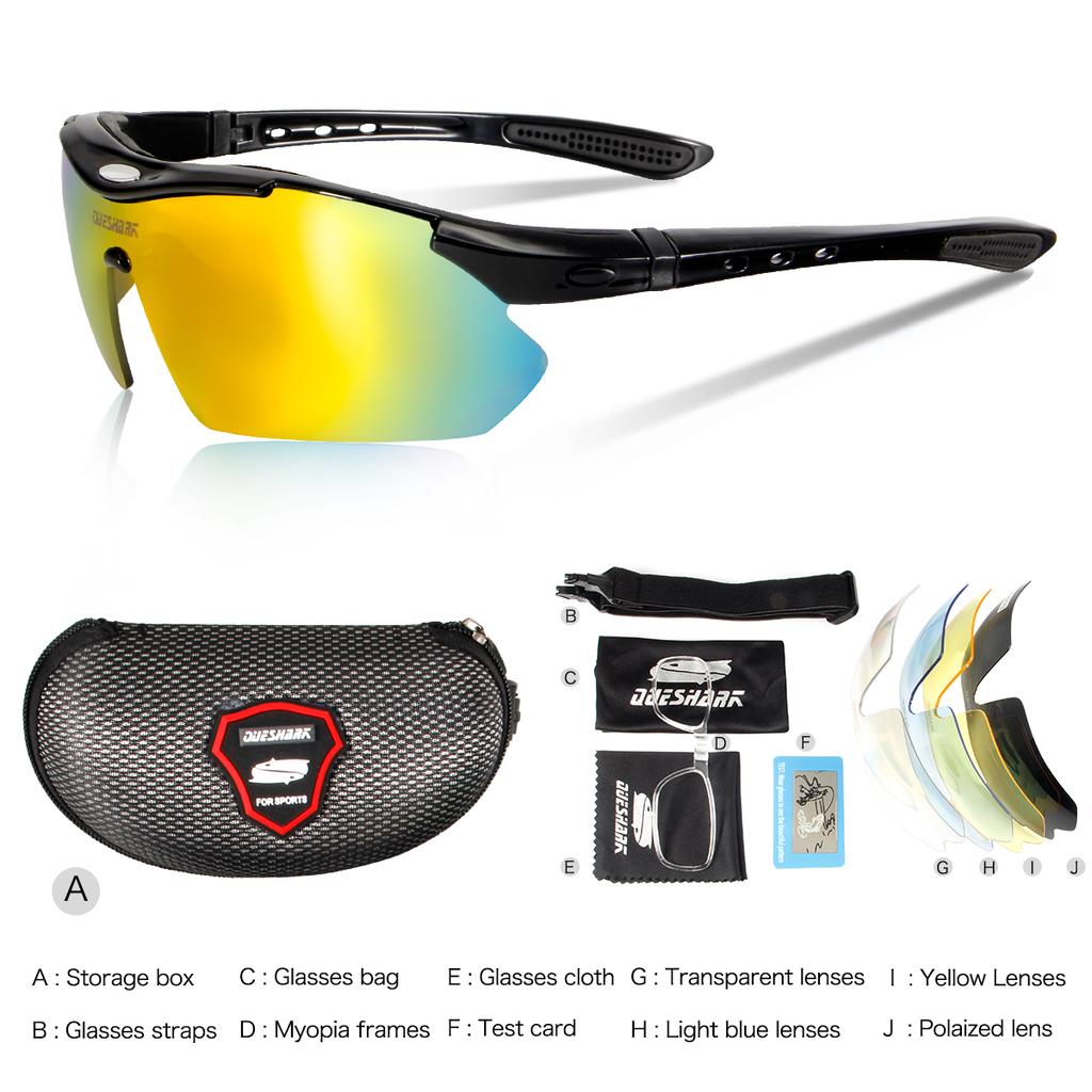 Поляризованные велосипедные солнцезащитные очки MTB, очки для шоссейного велосипеда, очки для рыбалки, спортивные очки с оправой для близорукости