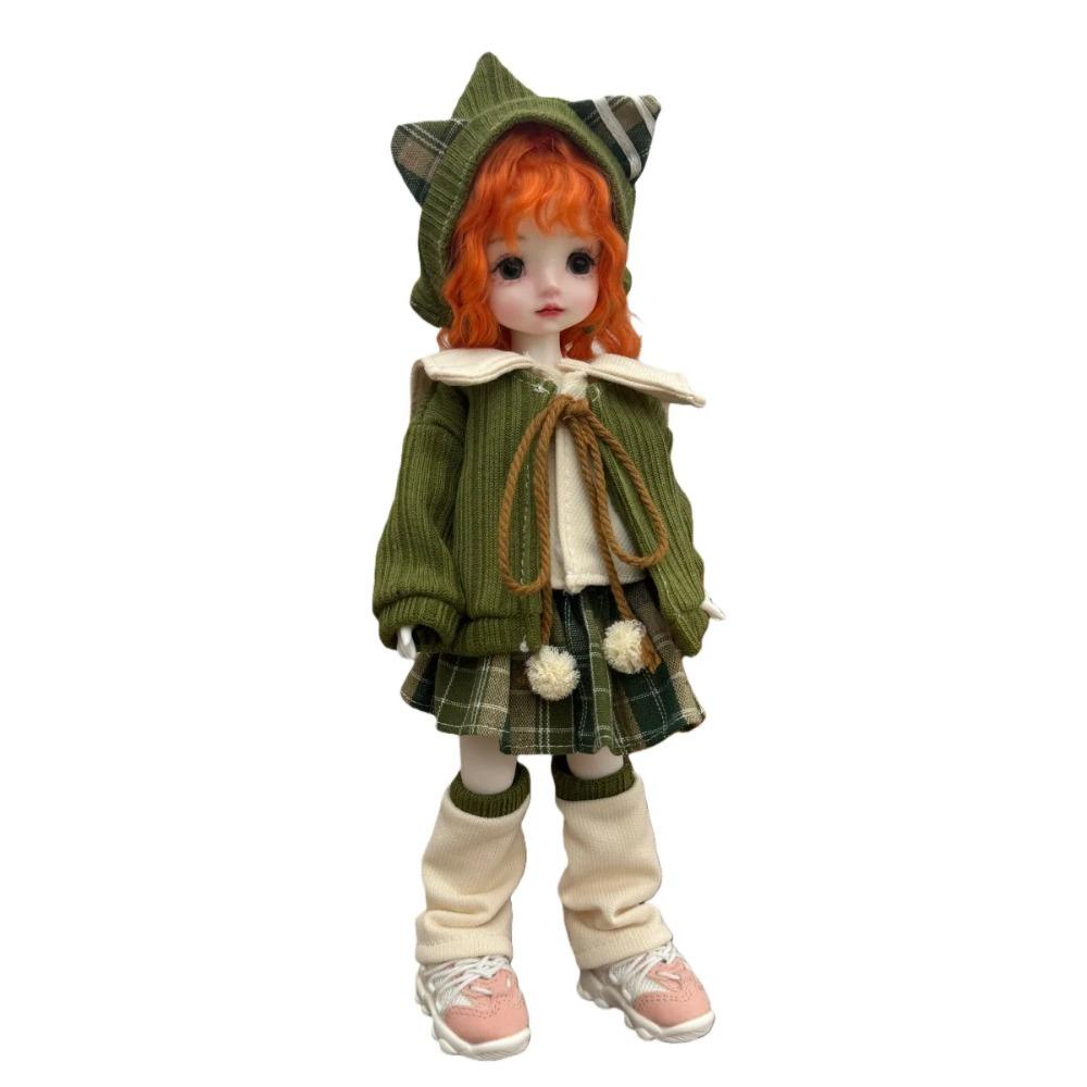 Новая 6-точечная одежда для BJD 30 см Одежда для кукол Костюм для переодевания Одежда BJD Аксессуары для кукол Призрачная мать Комбинезон
