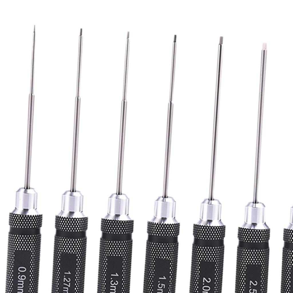 7Pcs RC Hex Driver Set Mini Screwdriver Tool Precision Hand Allen Wrench