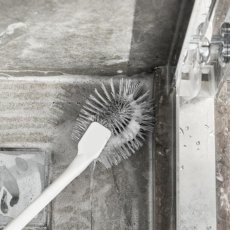 Soft Bristle Toilet Brush For Multi Surface Cleaning In Bathroom And Home