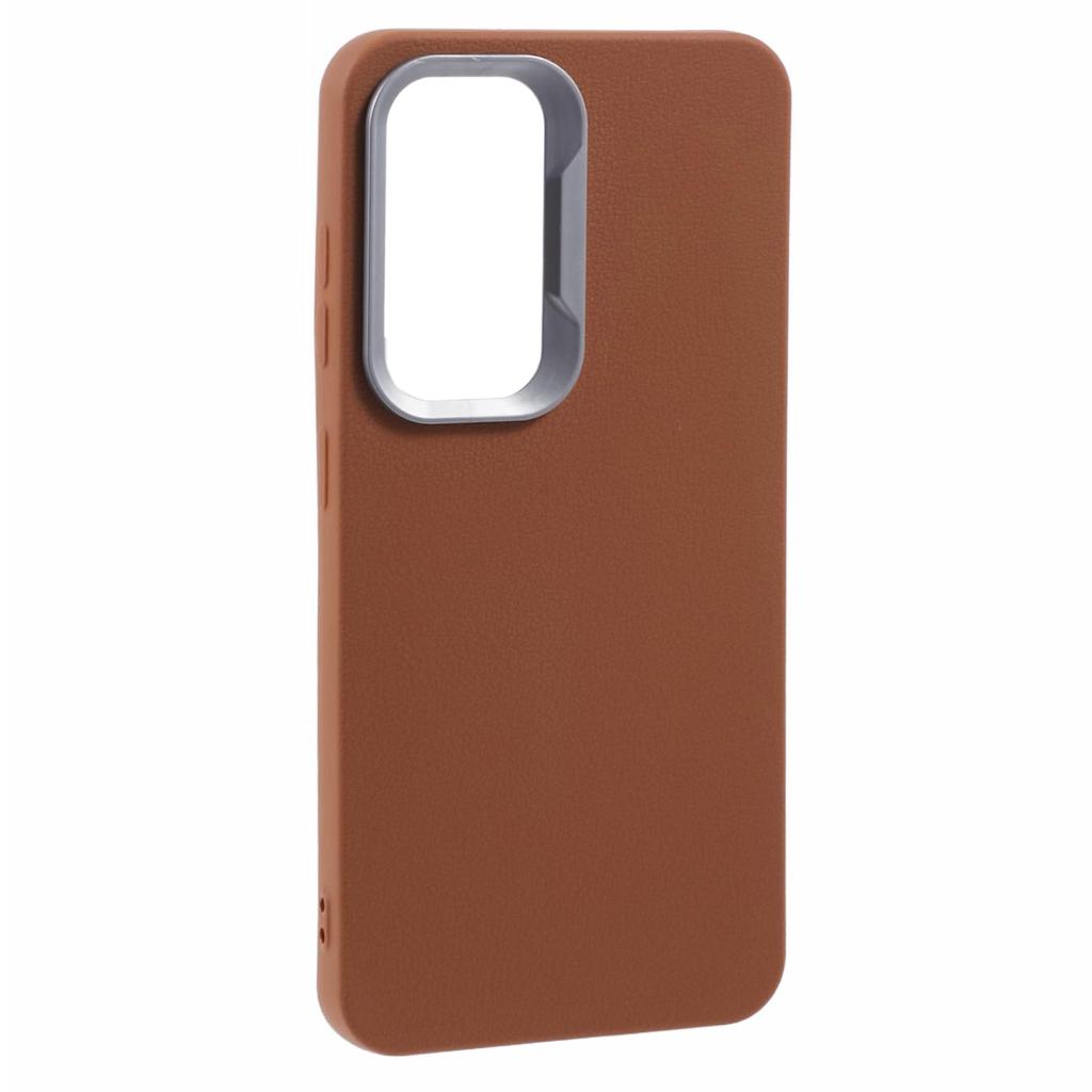 For Samsung Galaxy S23+ Case Leather Textured TPU Shockproof Phone Cover