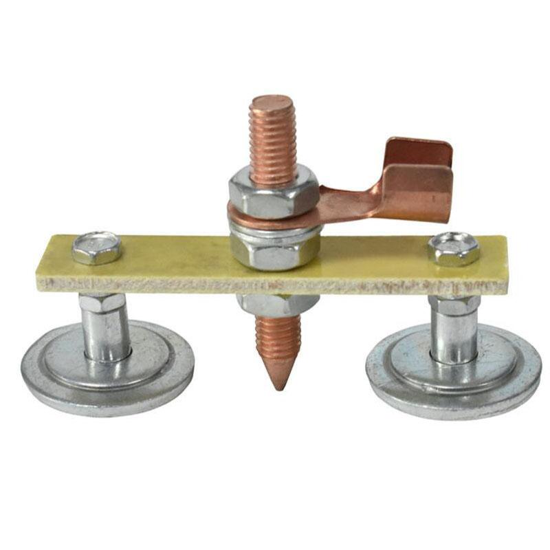 Welding Magnet Head Magnetic Welding Fix Ground Clamp Welding Support Clamp Holder Welding Fixture for Electric Welding Ground