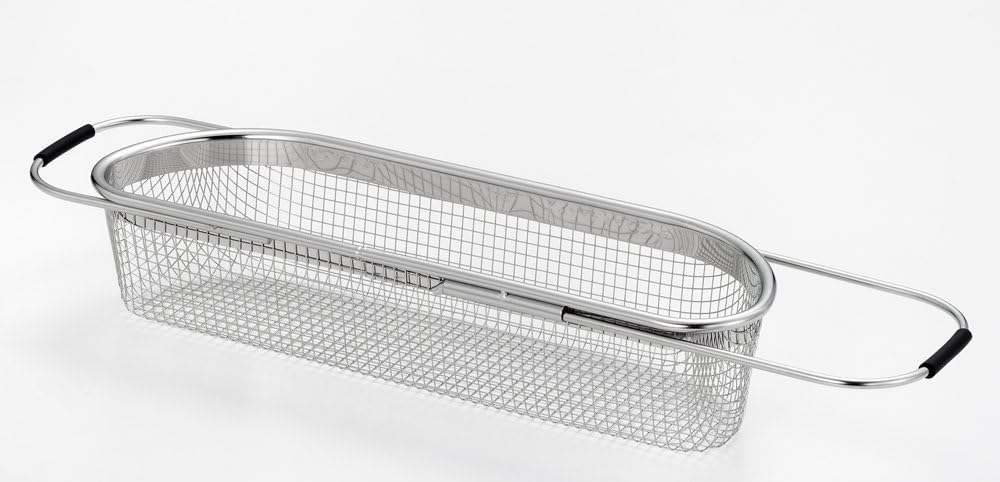 Корзина для выдвижной мойки Yoshikawa Sliding Sink Basket Slim, сделано в Японии, спецификация подарочной упаковки Shapeline SP1207
