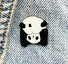 New Enamel Pin Panda Animal Metal Connector Gift Birthday 1pc