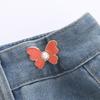 Removable Snap Fastener Pants Pin Zinc Zinc Alloy Clothing Accessories Cute Jean Button Waist Buckle  Women