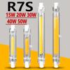 LED R7s COB Glass Tube 78mm 189mm 118mm J78 J118 High Power COB Light Bulb AC110V 120V 130V 220V  240V Home Replace Halogen Lamp