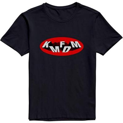 DOO MJUGG Мужская футболка Hot Topic Pre Cotton KMFDM Черная 3XL
