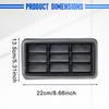 Rear Tailgate Air Vent Grille Outlet Net Grill for Jeep Wrangler JK 2010 2011 2012 2013 2014 2015-2018 05058636AD 55394330AB