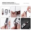 For Lexus Luxury Men Women Metal Key Chain Fashion Keychain Key Ring Holder RX350 IS250 CT200h ES250 ES300h NX300h IS200 GS300 PB9
