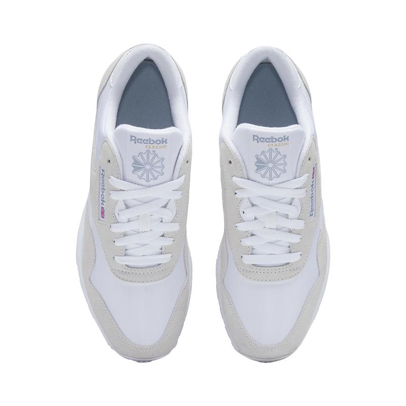 Reebok Классические нейлоновые тройные белые мужские кроссовки Cloud-White GY7235