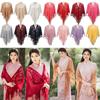 Hollow Women Shawl Multicolored Tulle Shawl Cloak Fashion Scarf  Women