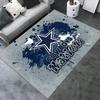 Ковер Dallas Cowboys для гостиной, спальни, дома, украшение дивана, нескользящий коврик для игр детей