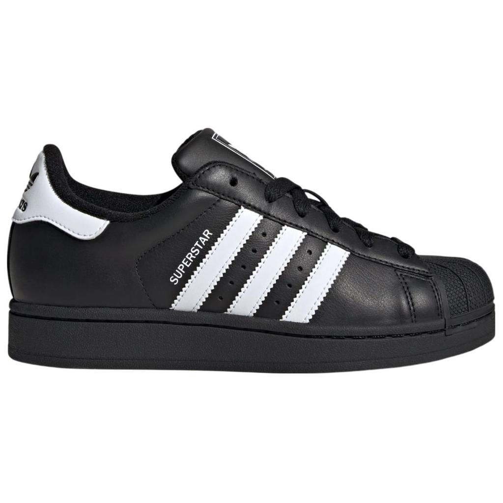 adidas Superstar 2 черные белые женские кроссовки Core-Black Cloud-White JH7033