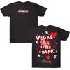 Pitbull Vegas After Dark Tee for Men Round Collar Cotton T Shirt Rapper Pitbull Short Sleeve Tee Shirt Unisex Cotton Breathable