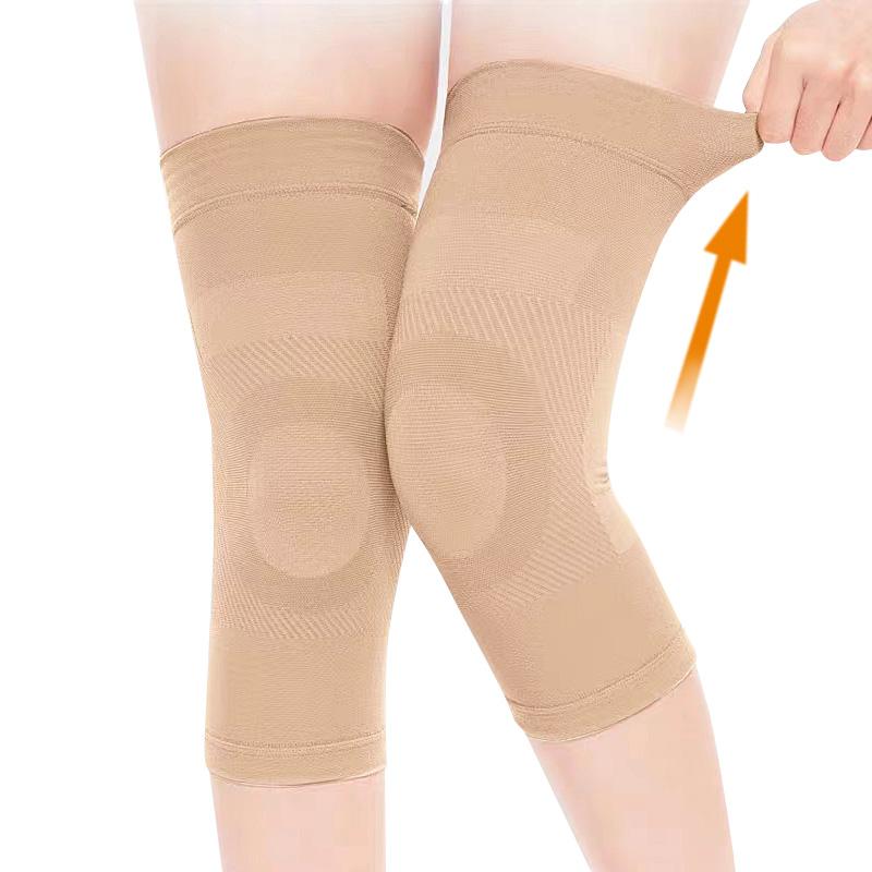 2pcs/Pair Medical Compression Knee Brace Elastic Unisex Sports Volleyball Basketball Running Cycling Gym Workout Knee Support