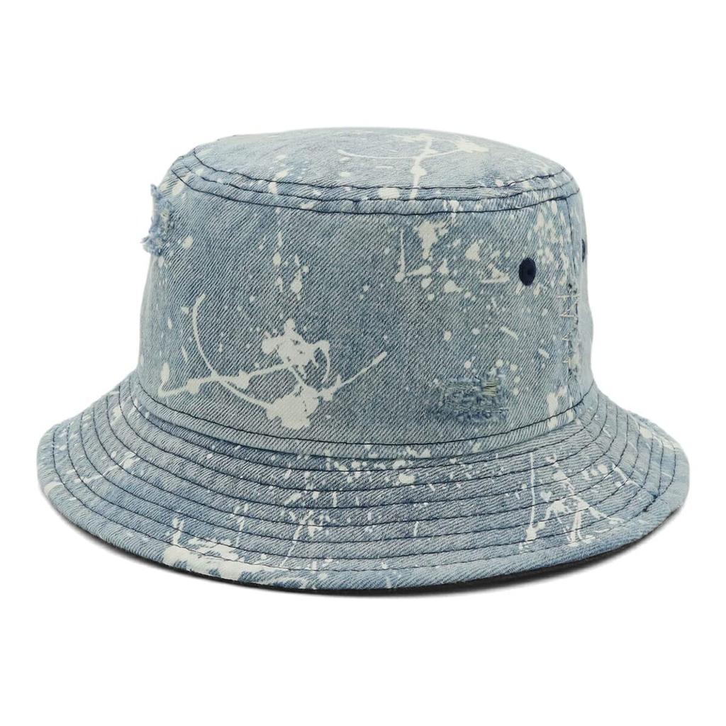 New Era Панама New York Yankees Стирка Деним Брызги Краски 14550952 NER34C5118 Ведро-01