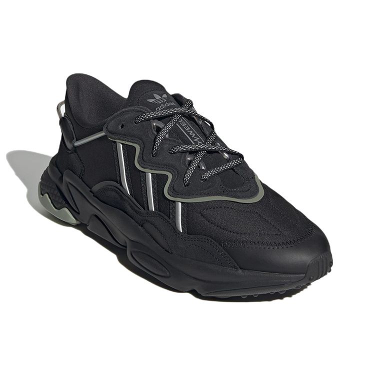 adidas Кроссовки унисекс Ozweego Black Silver Metallic Core-Black HP6336